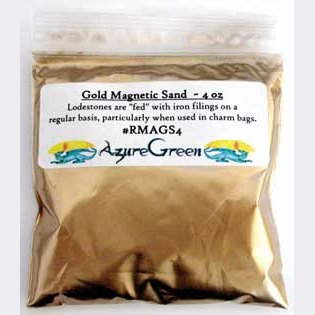 Gold Magnetic Sand Lodestone Food 4oz