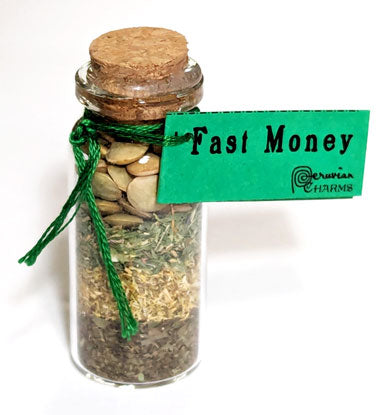 Fast Money pocket spellbottle