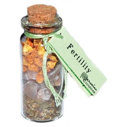 Fertility pocket spellbottle