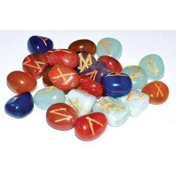 7 Chakra rune set