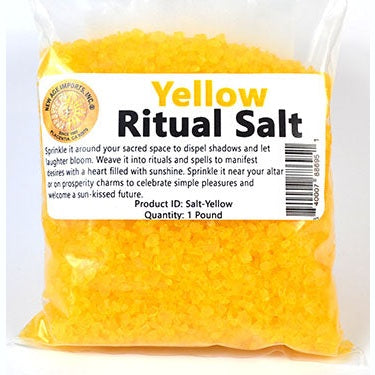 1 Lb Yellow ritiual salt