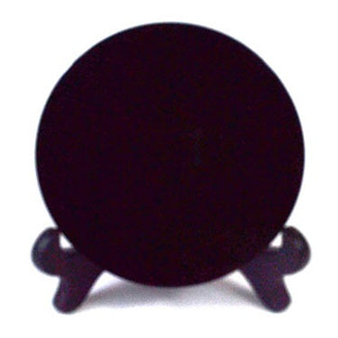 Black Obsidian Scrying Mirror, 10cm