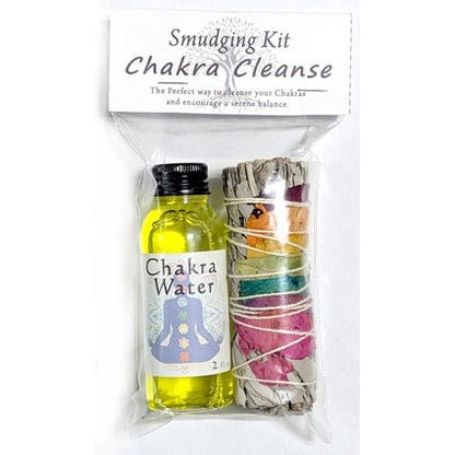 Chakra Cleansing Smudge Kit, Set of 2