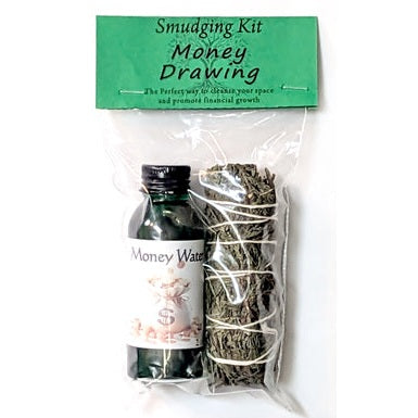 Money Drawing Smudge Kit, Set of 2