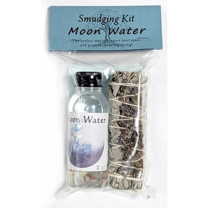 Moon Smudge Kit with 2oz Moon Water