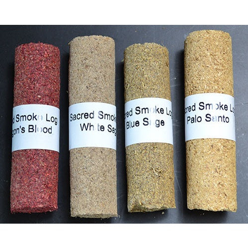 4" Sacred Logs, Set of 4