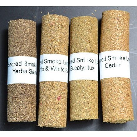 Sacred Logs, Set of 4, 4 Inches