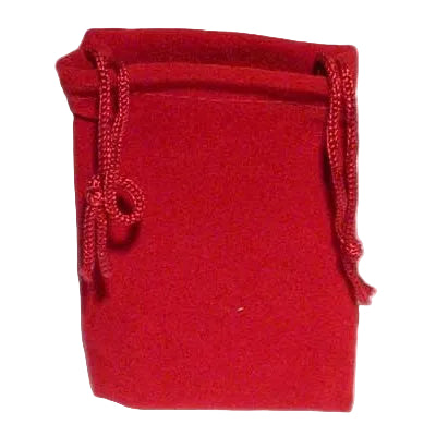 Red Velveteen Bag