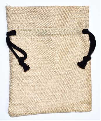 (set of 10) 5 1/2 "x7 1/2" Linen bag