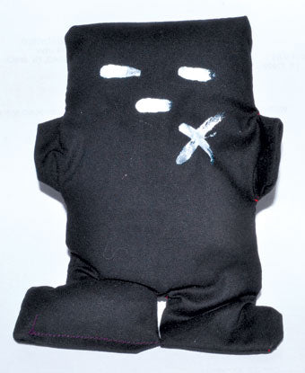 Black Voodoo Doll 5"