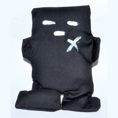 Black Voodoo Doll 5"