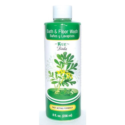 Rue (Ruda) Wash, 8 oz | Agua de Ruda for Floor Wash & Ritual Bath