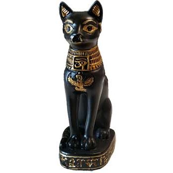 Bastet Egyptian Statue, 3 Inches