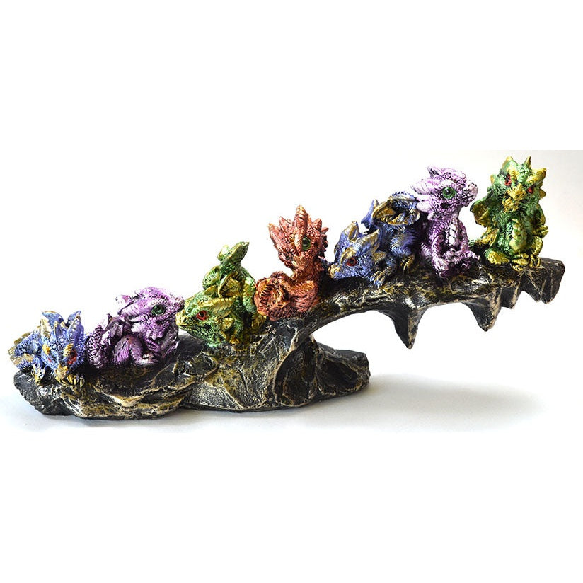 Seven Dragons on Rock, 10"