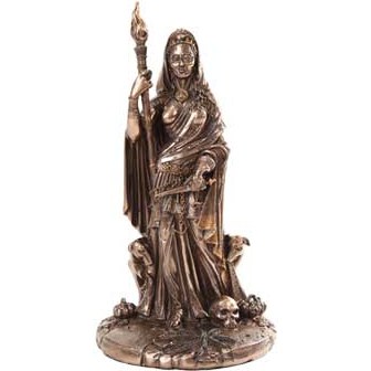 Goddess Hecate bronze