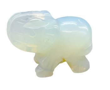 (set of 2) 1.5" Opalite Elephant