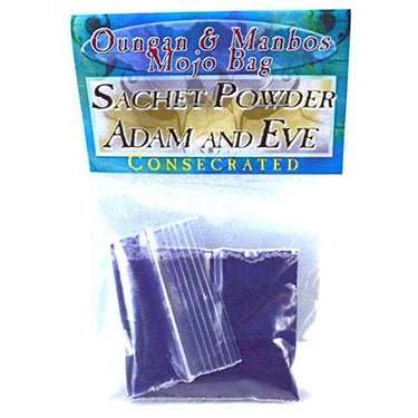 .5oz Adam & Eve sachet powder for rituals and love spells