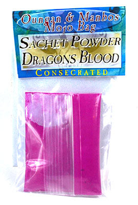 .5oz Dragons Blood sachet powder consecrated