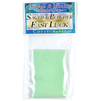 .5oz Fast Luck sachet powder consecrated