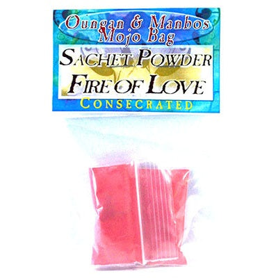 Fire of Love Sachet Powder Consecrated, 0.5 oz