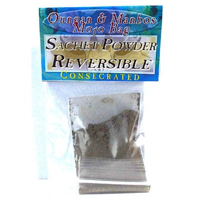.5oz Reversible sachet powder, consecrated for magical and ritual use.