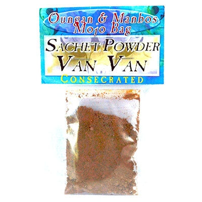 .5oz Van Van sachet powder for magical uses, uncrossing, love, and anointing.