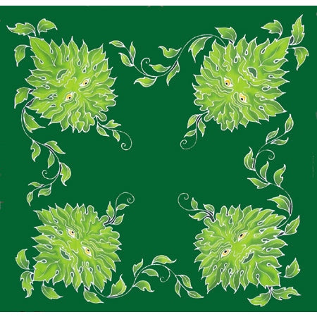 Green Man Caftan 3 ft square