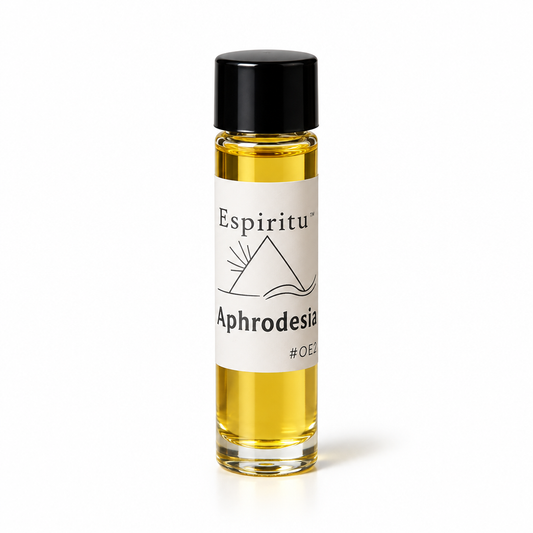 Aphrodesia oil on white