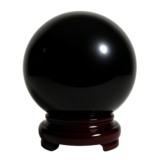Black Crystal Ball, 50mm