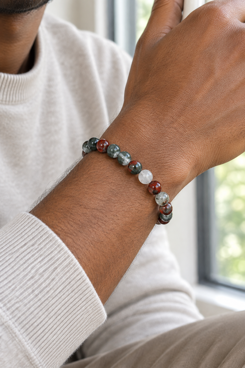 Bracelet worn on wrist draft