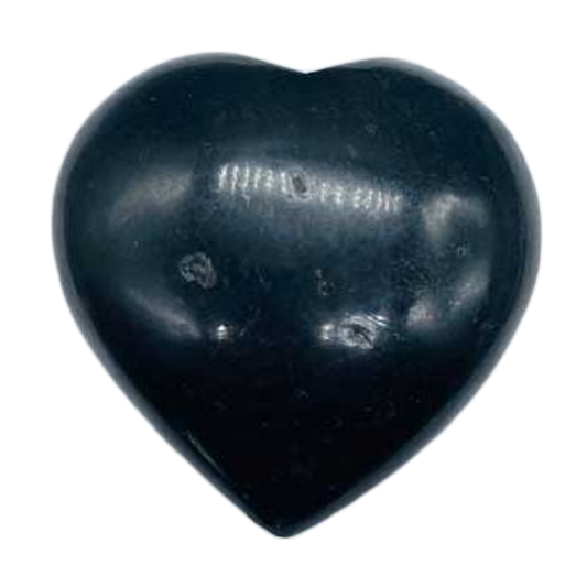 Black Tourmaline Heart, 3"