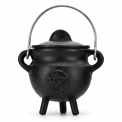 Cauldron on white background