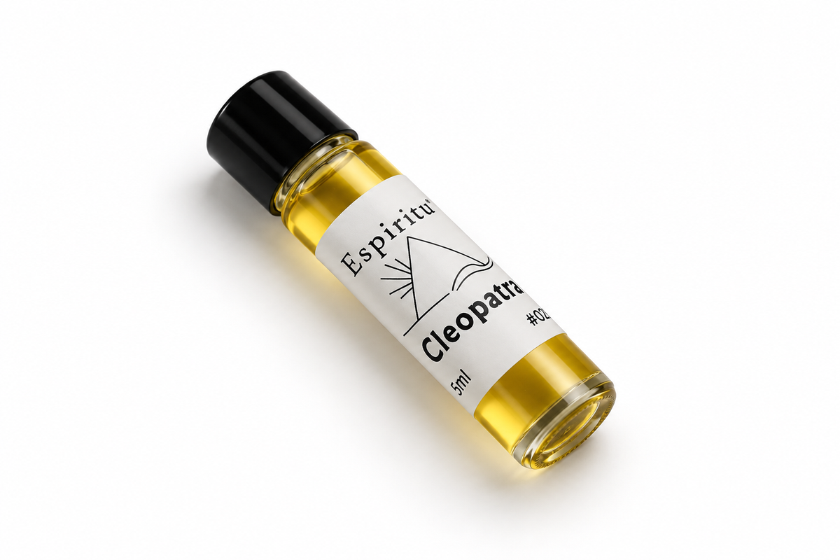 Cleopatra oil white-background draft