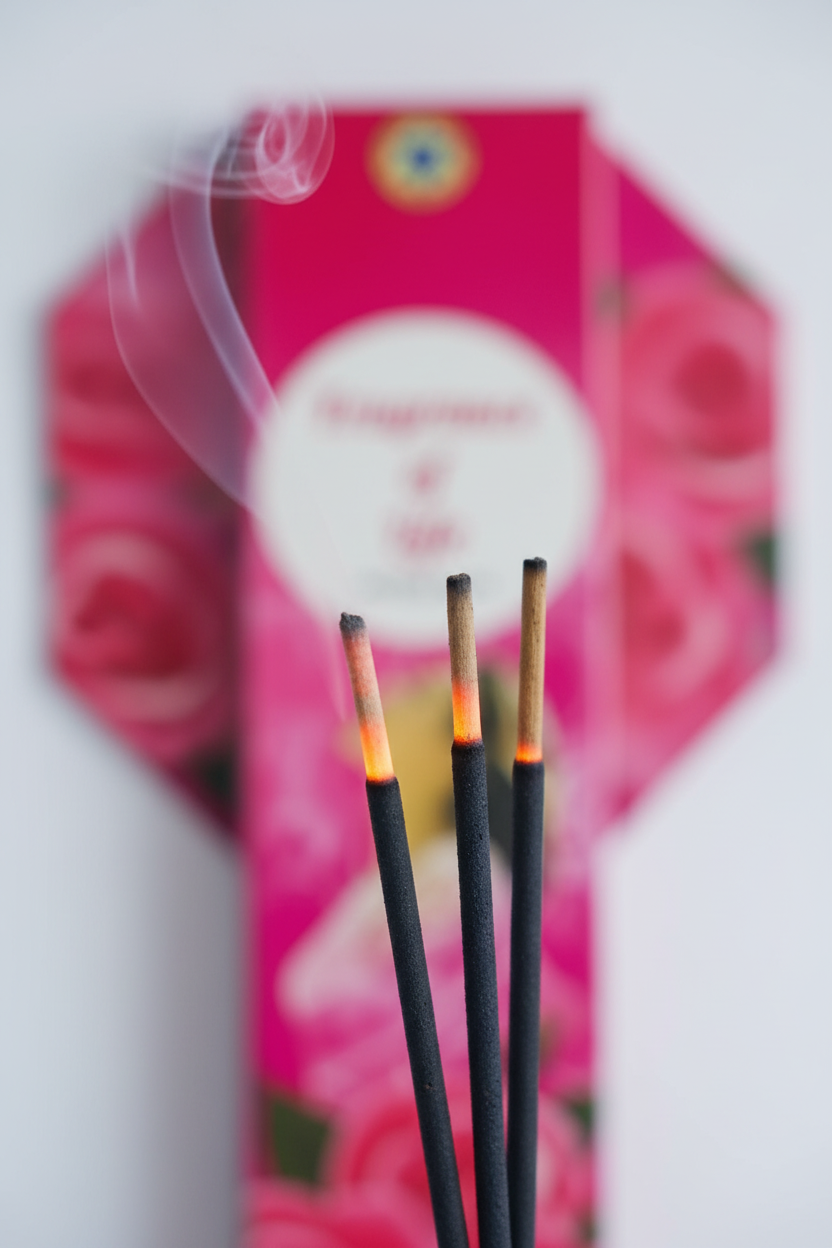 Fragrance of Life Incense Sticks, 20 Pack, detail view