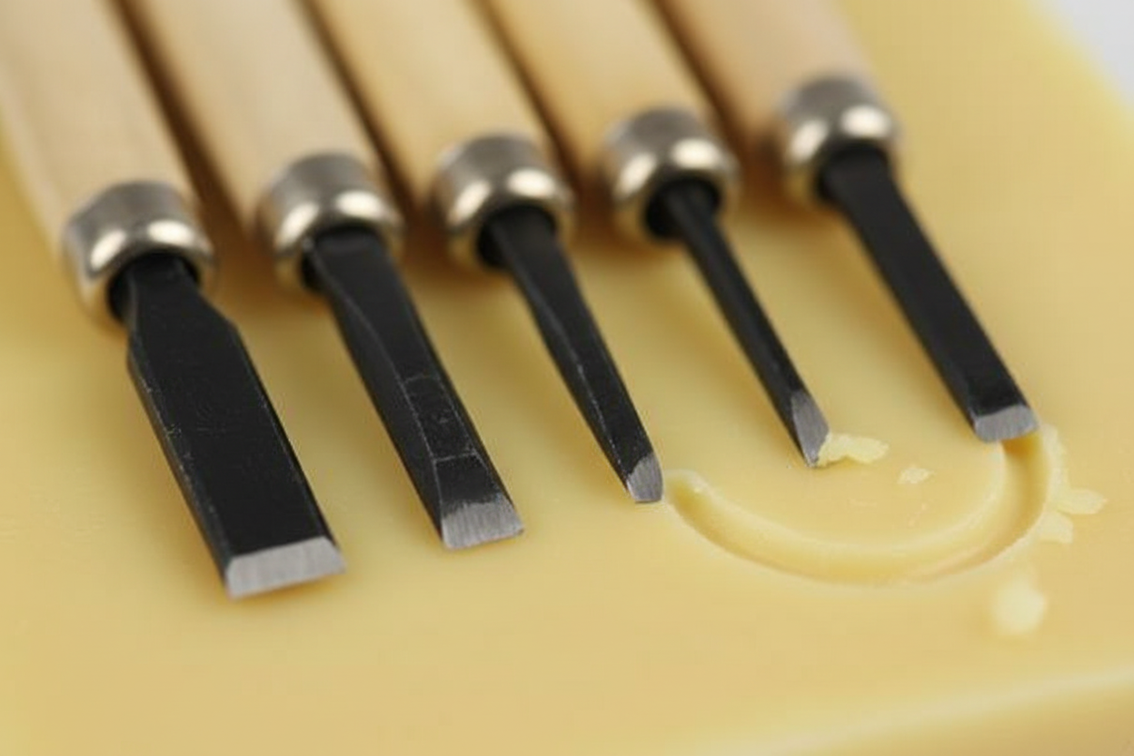 Candle Carving Set, detail view