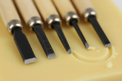 Candle Carving Set, detail view