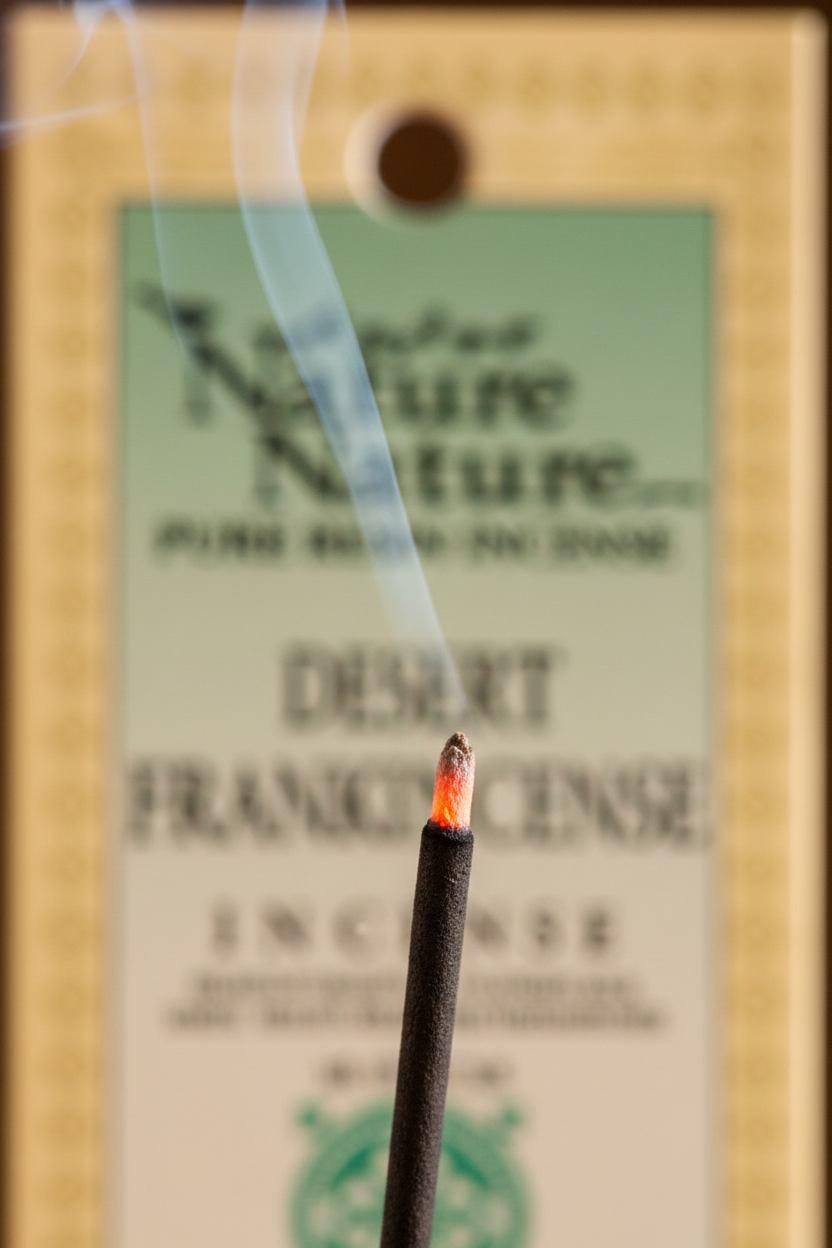 Desert Frankincense Incense Sticks, 10 Pack, alternate view