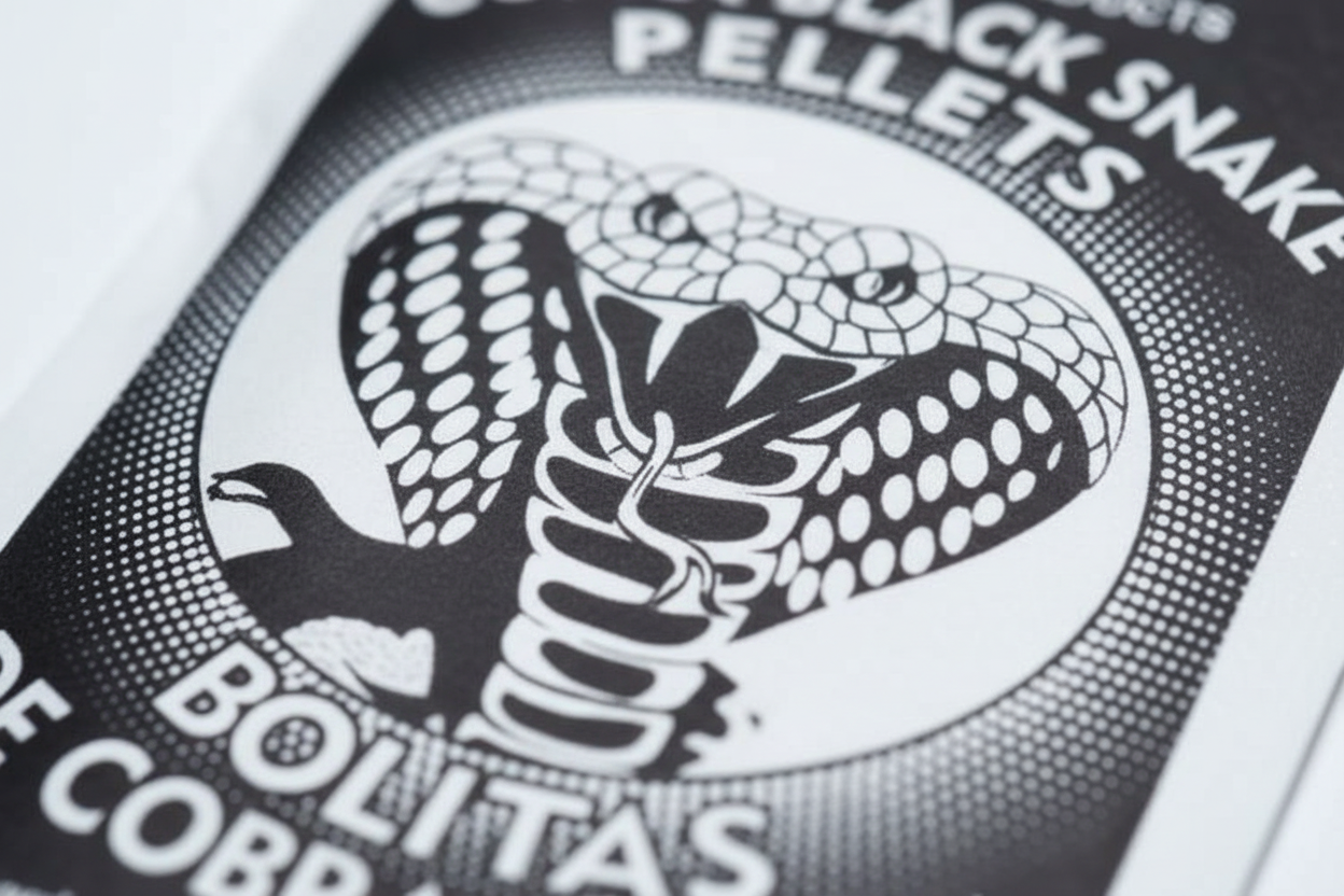 Cobra Black Snake Pellets by Espiritu, detail view