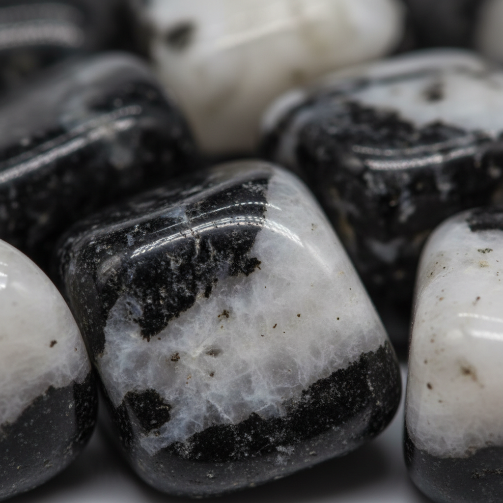 Calcite, Tiger Tumbled Stones, 1 lb, alternate view