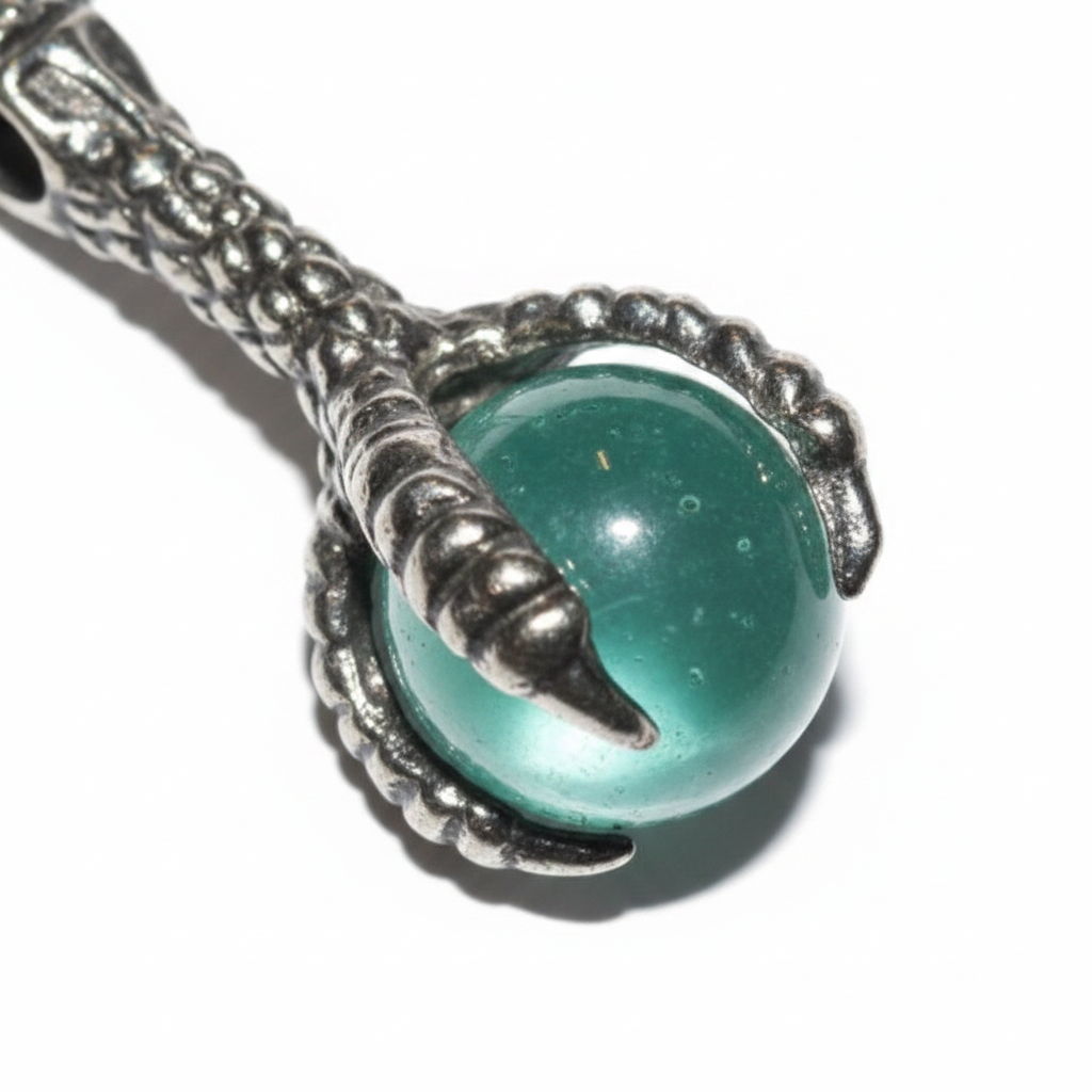Dragon Claw Pewter Pendant, 1.25" to 1.5", view 7