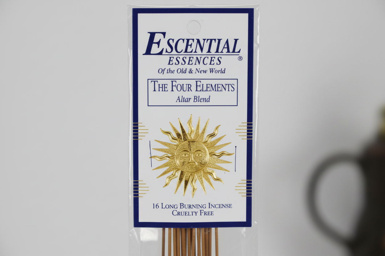 Four Elements Incense Sticks by Escential Essences, 16 Sticks, detail view