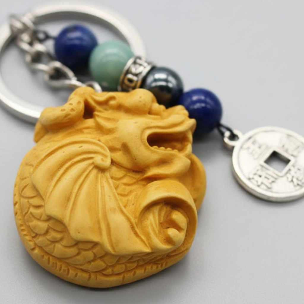 Dragon Keychain, alternate view