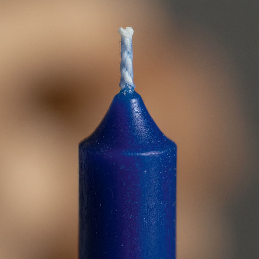 Dark Blue Chime Candle, Set of 20, alternate view