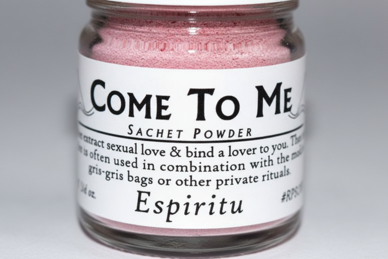 Come To Me Sachet Powder, 3/4 oz, detail view