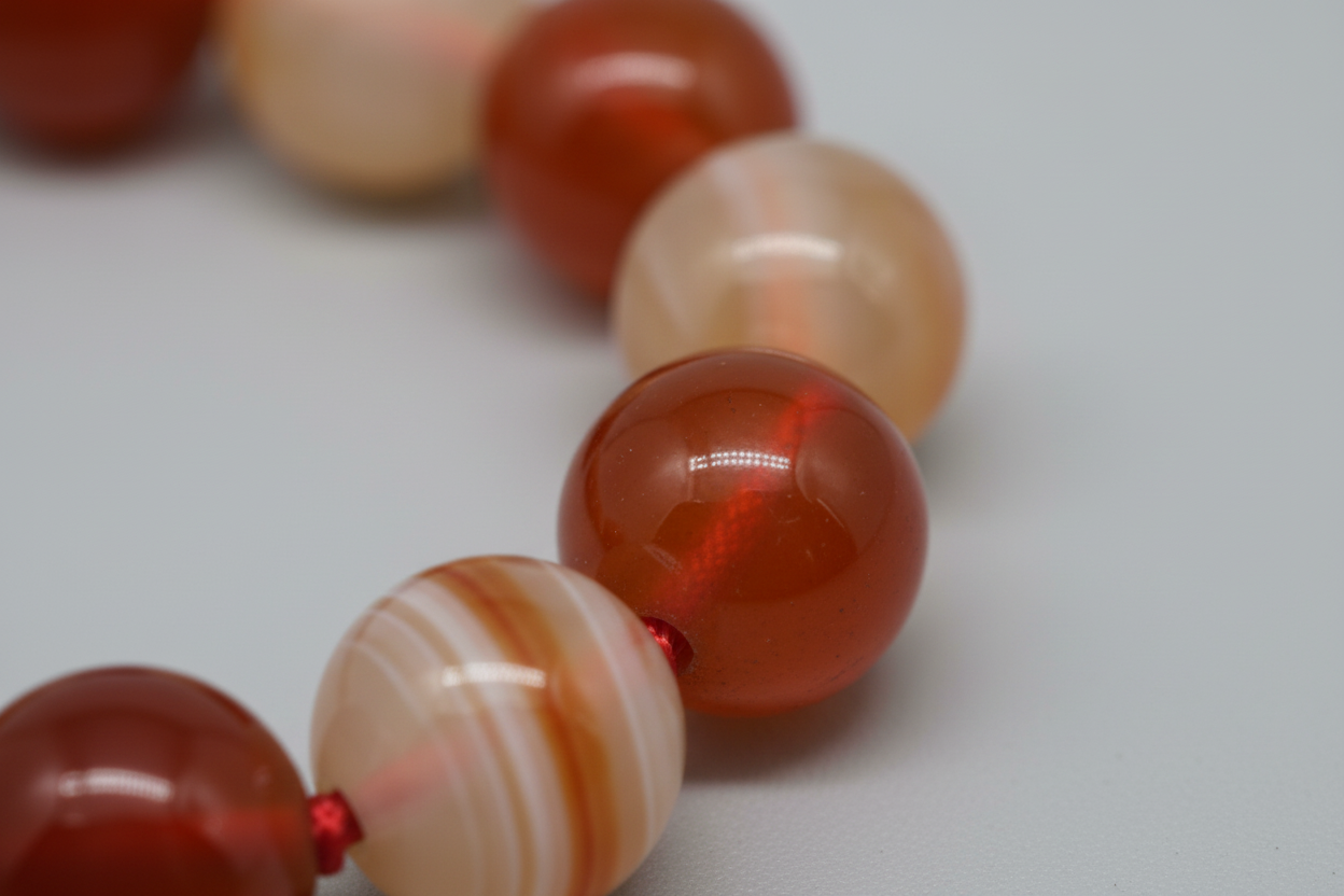 Carnelian Power Bracelet for Success by Paths Of The Spirit, alternate view
