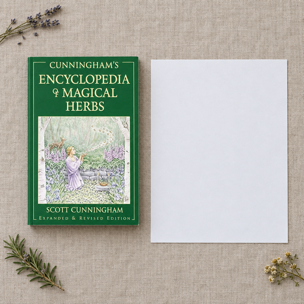 Cunningham’s Encyclopedia of Magical Herbs, alternate view