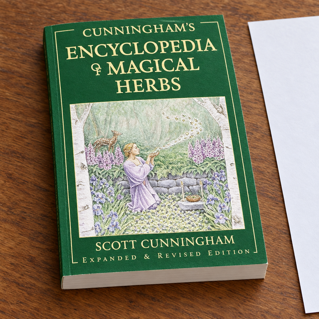 Cunningham’s Encyclopedia of Magical Herbs, detail view