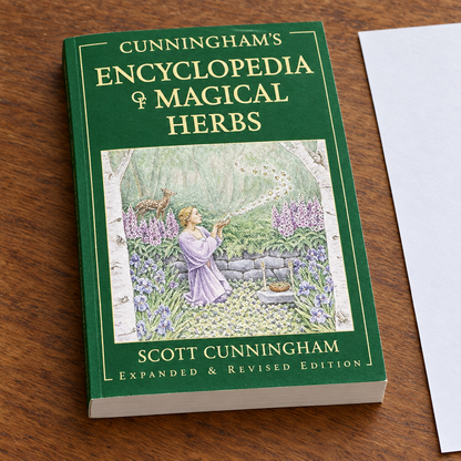Cunningham’s Encyclopedia of Magical Herbs, detail view