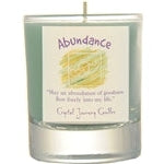 Abundance soy votive candle