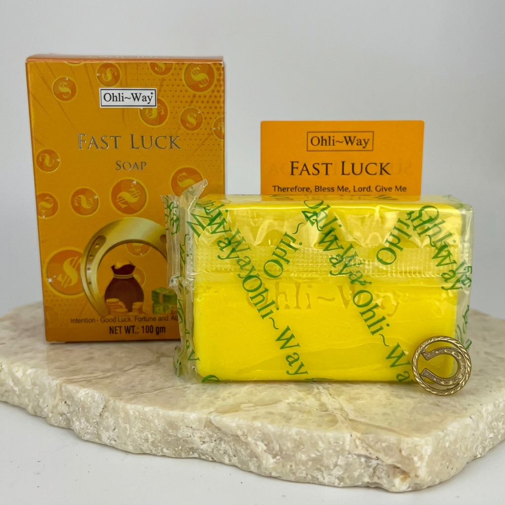 Fast Luck Soap close-up